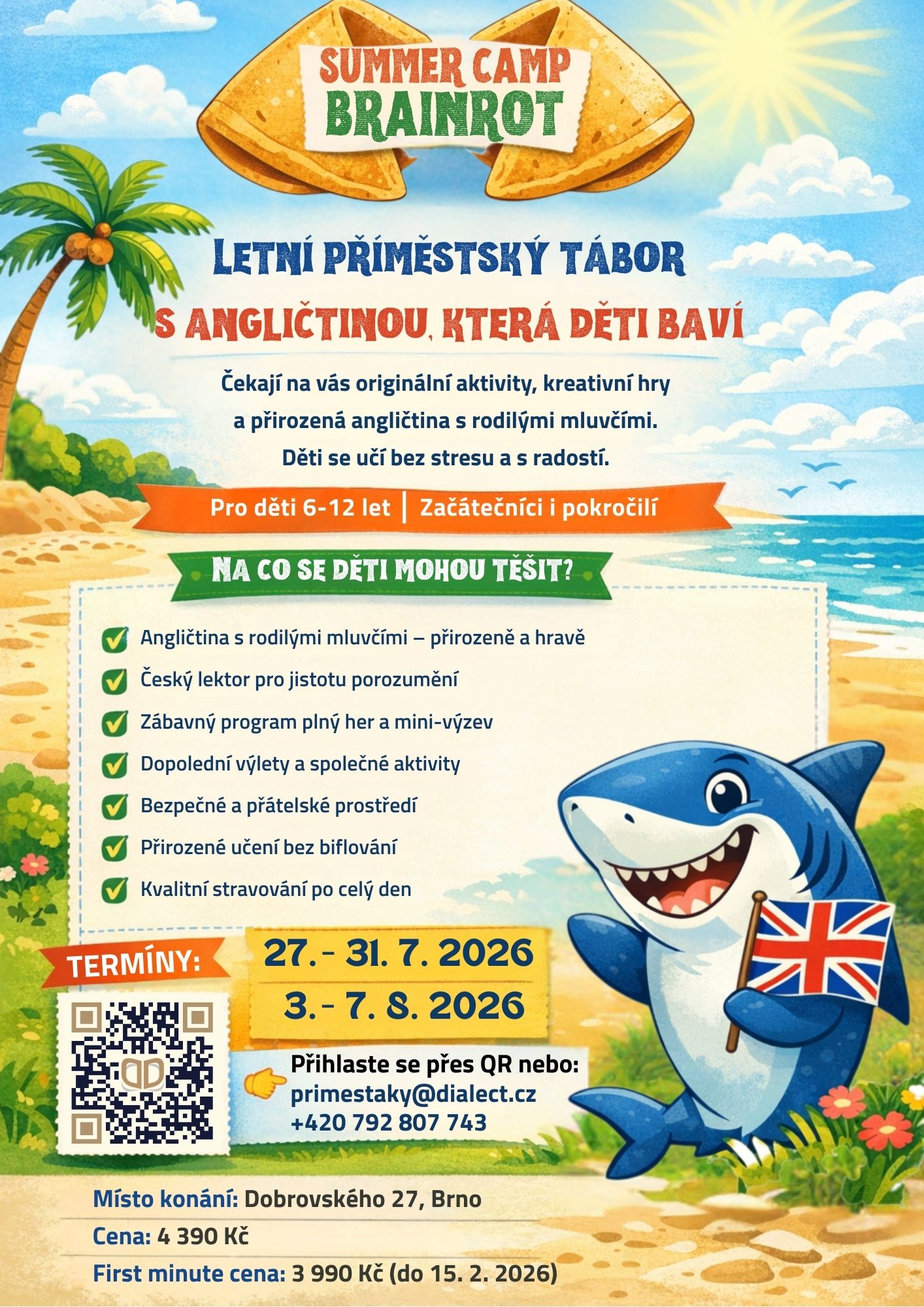 Letní příměstský tábor Brainrot Brno