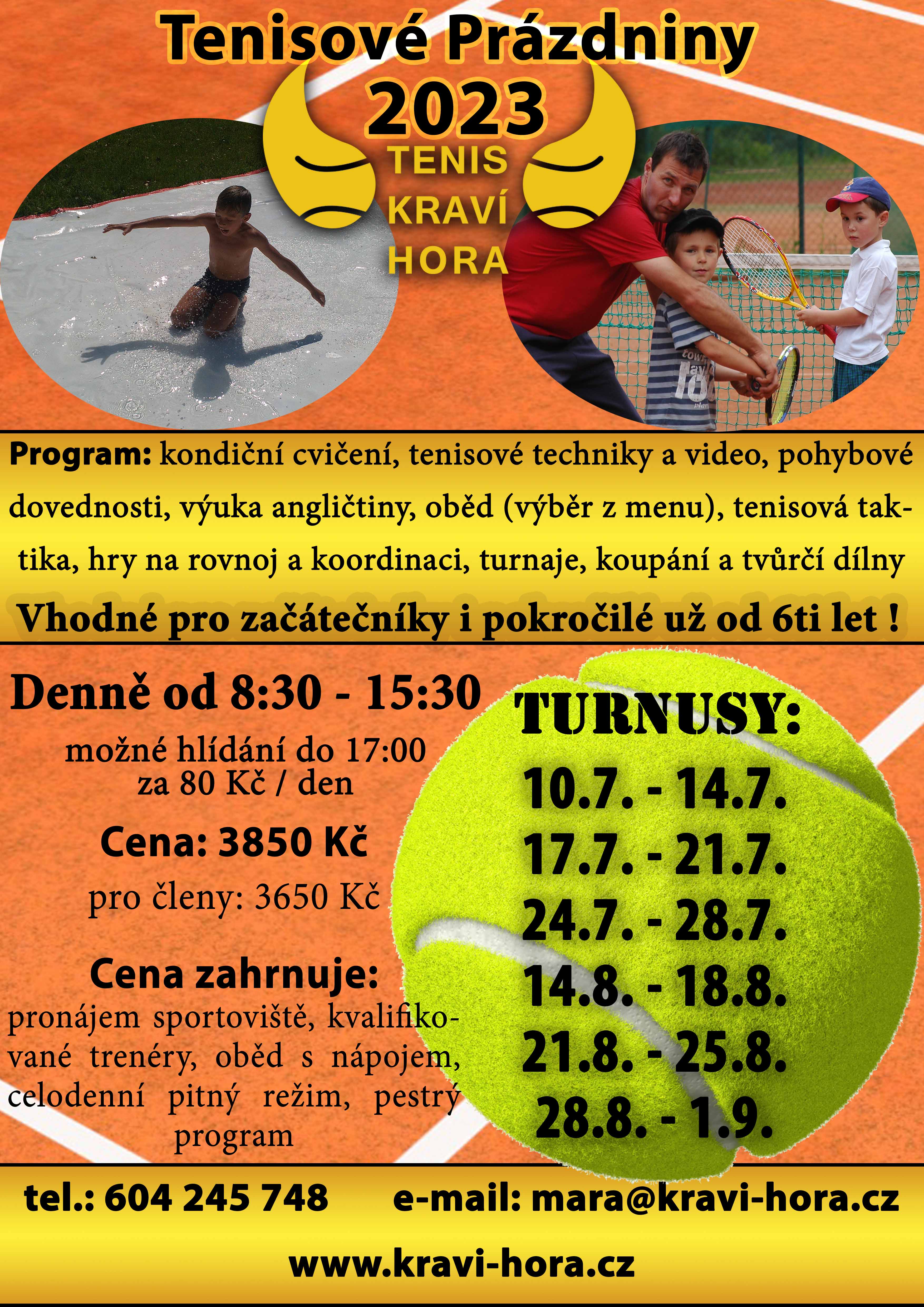 Tenisov przdniny v Brn