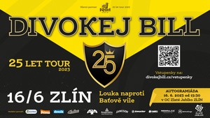 AUTOGRAMIDA KAPELY DIVOKEJ BILL VE ZLATM JABLKU