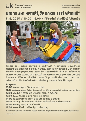 Nikdo ani netu, e Sokol let Vtru
