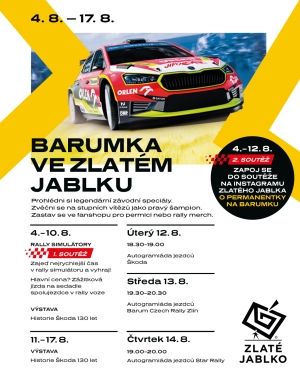 Autogramida jezdc Star Rally Historic ve Zlatm
