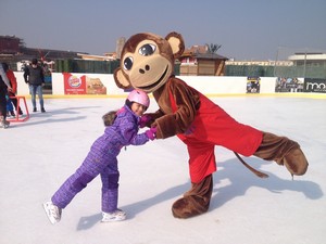 Zbavn kurzy bruslen pro dti s Monkeys Gym