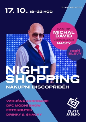NIGHT SHOPPING VE ZLATM JABLKU S MICHALEM DAVIDEM