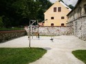 Dtsk hit se zahradou esk Krumlov