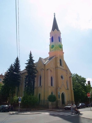 kostel evangelický Cheb